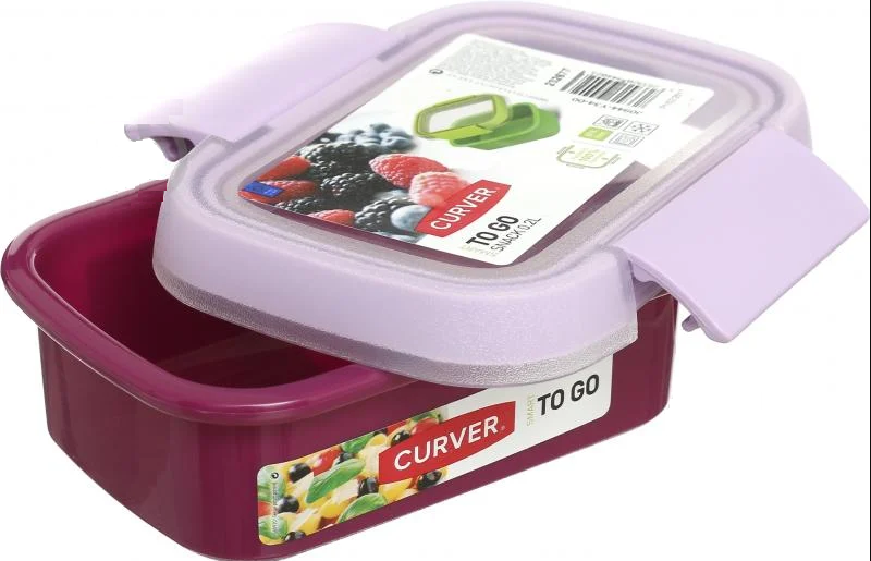 Контейнер із кришкою Curver To Go Snack 200 мл фіолетовий